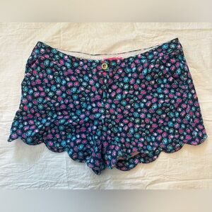 Lilly Pulitzer Buttercup Knit Shorts - size 14